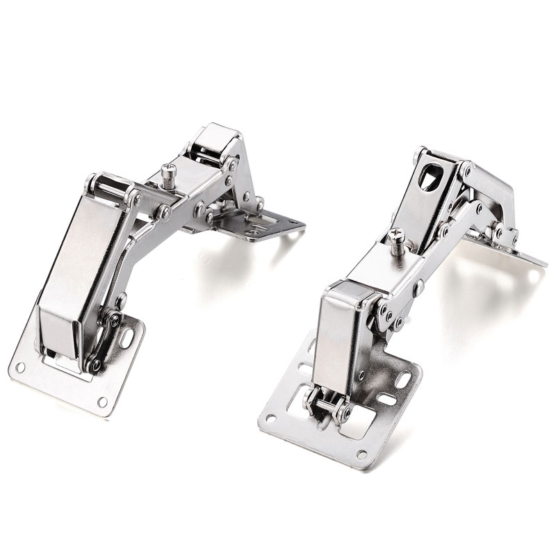 特厚门板厚板25mm35mm40明装免开孔液压阻尼铰链大角度170度合页 - 图3