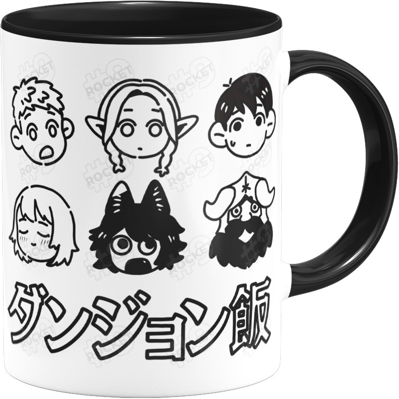 迷宫饭周边玛露希尔莱欧斯森西齐尔走路菇同人原创喝水陶瓷马克杯,淘宝优惠券,粉丝福利购,淘宝优惠卷