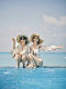 W minor tune Tong Liya's same long-sleeved sunscreen swimsuit