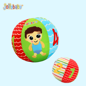 jollybaby6-12个月宝宝手抓球早教启蒙玩具