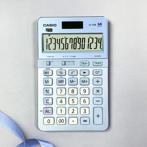 卡西欧JS-40B计算器商务办公白领推荐财务会计计算机 - 图0
