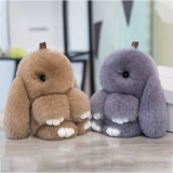 Подвеска, кролик, аксессуар, плюшевая игрушка, оригинальное большое украшение на сумку