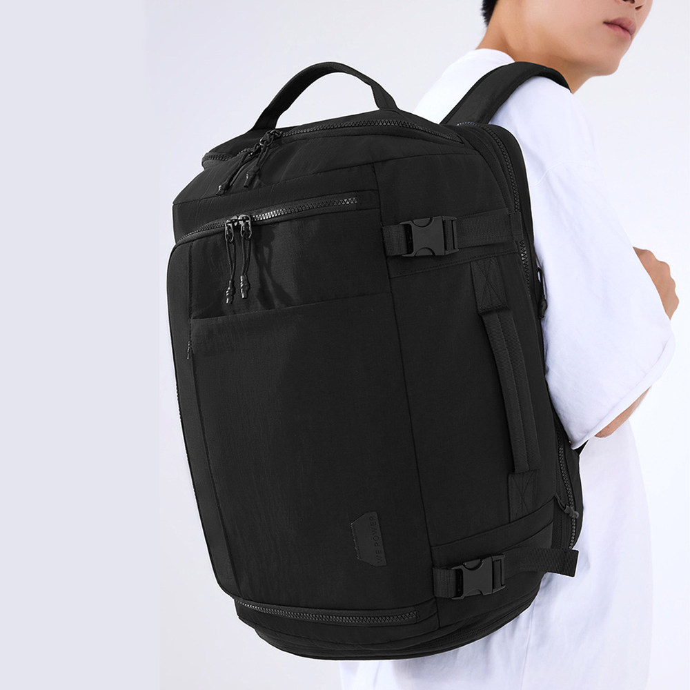 2026新款旅行双肩包男可扩展超大容量轻便短途行李袋旅游电脑背包,淘宝优惠券,粉丝福利购,淘宝优惠卷