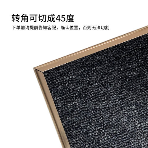 地毯收口条收边条包边条封边条保护装饰条门口压边条铝合金定制 - 图2