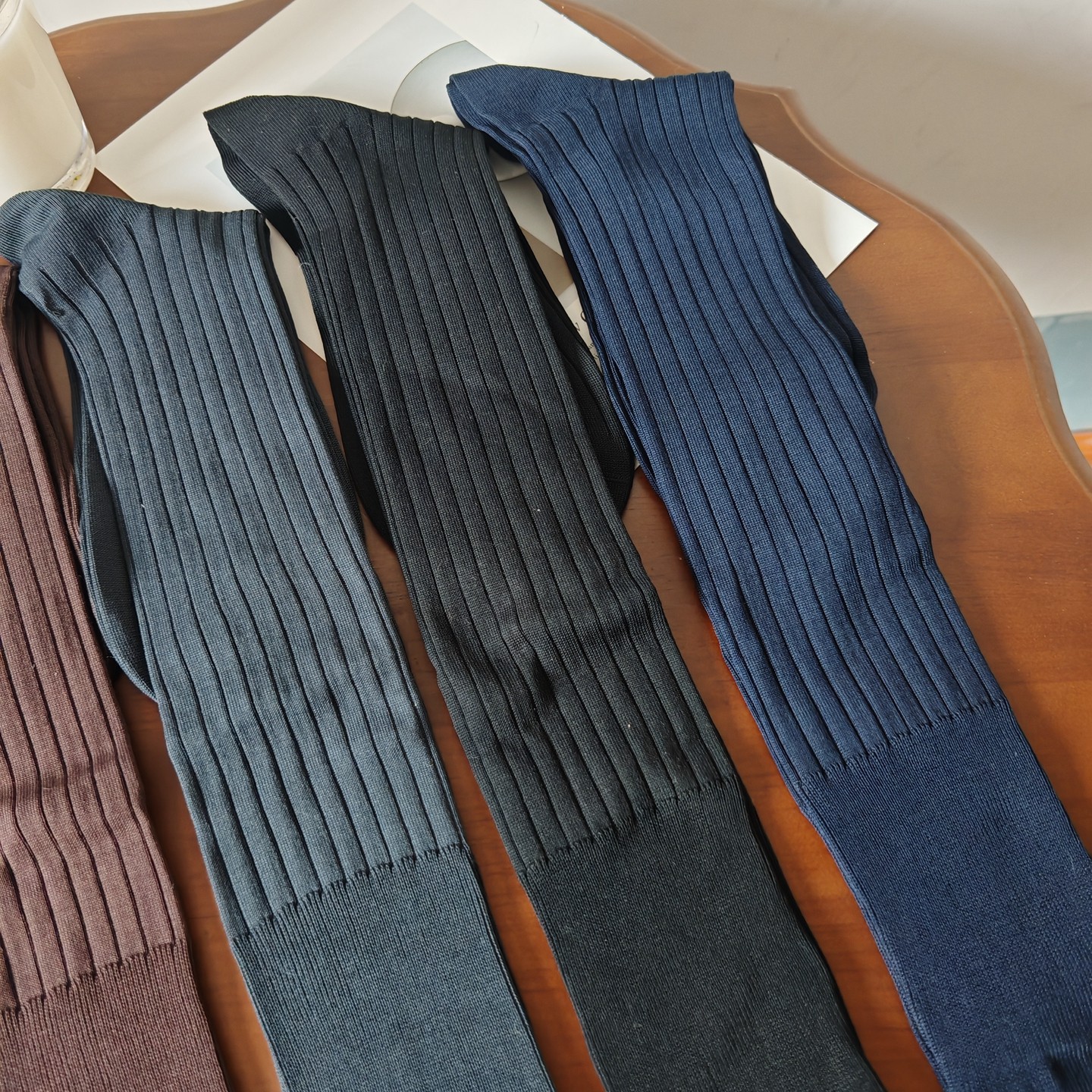 正品200针丝光棉坑条男士竖条纹小腿袜纯色简约商务防臭中筒袜,淘宝优惠券,粉丝福利购,淘宝优惠卷