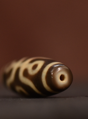 精品贵人两眼天珠一图一物46*14mm