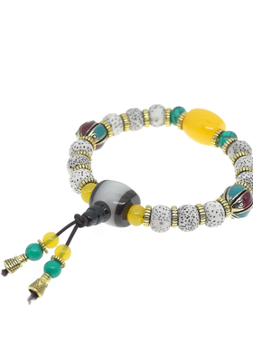 西藏拉萨直发创新手串民族风情侣