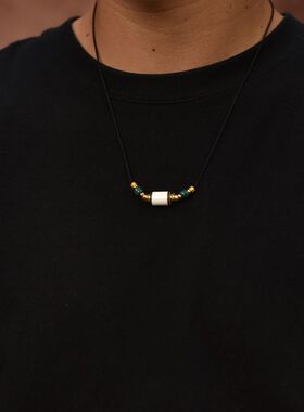 剁珠锁骨链极简风男女同款项链