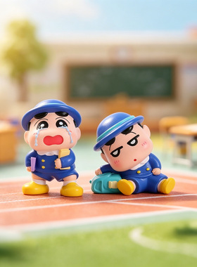 不想上学的小心愿日常盲盒系摆件