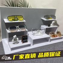 Side Round Eye Mirror Store Display Rack Jewelry Sunglasses Sunglasses Acrylic Display Props Decoration Containing and Furnishing Counter