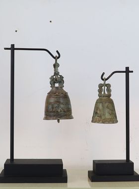 泰国佛牌铜铃铛供奉佛像装饰品