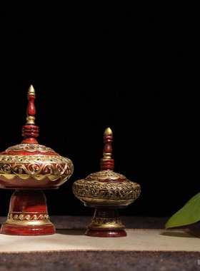 新中式木制饰品东南亚spa按摩