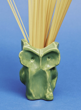 现货Y:CUBE比利时进口Serax Marni合作款Owl设计陶瓷礼物笔筒花瓶