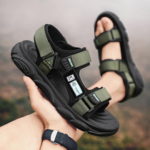 Vietnam sandals mens 2023 new summer outside wearing anti-wear and wear sports outdoor teenagers beach sandals