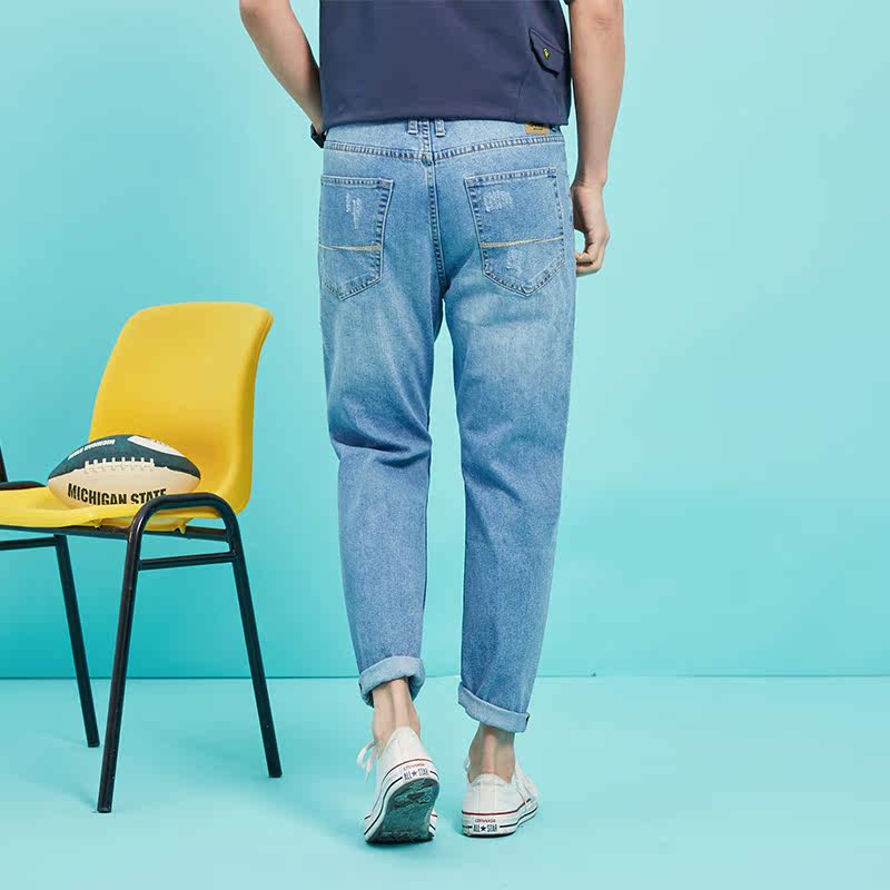  美特斯邦威华祥牛仔裤