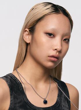 【刘宪华同款】BLACKHEAD/黑头叁蛇灵引系列蛇牙串珠抽拉双层情侣