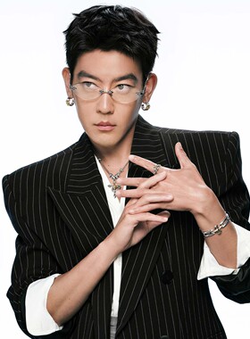 黑头新月骑士无框偏色个性墨镜