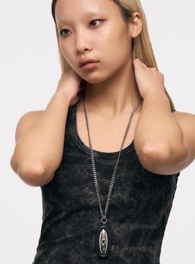 BLACKHEAD/黑头惊蜕系列芒星蛇皮毛衣链