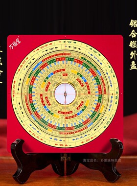 万福堂十二长生风水罗盘三合水法
