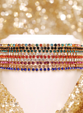 MYYA跨境新款气质镶嵌彩钻手链创