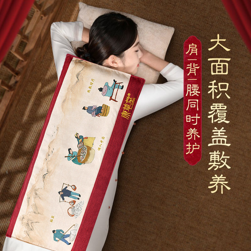 康草堂盐袋海盐粗盐热敷包电加热家用肩颈腰部电热艾灸包理疗袋子