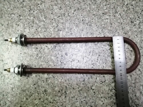 抽屉式烤羊肉串机专用加热管，远红外U型铁质，不锈钢发热管 - 图1