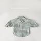 新生儿衣服春秋款宝宝可爱格纹衬衫男女宝宝百搭上衣婴幼儿外出服