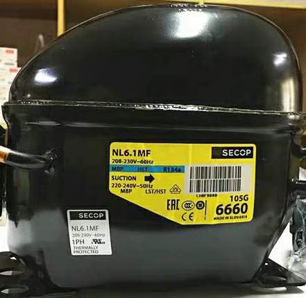 全新丹佛斯NL7.3MF NL8.4MF 冰箱冰柜制冷压缩机R134 - 图1