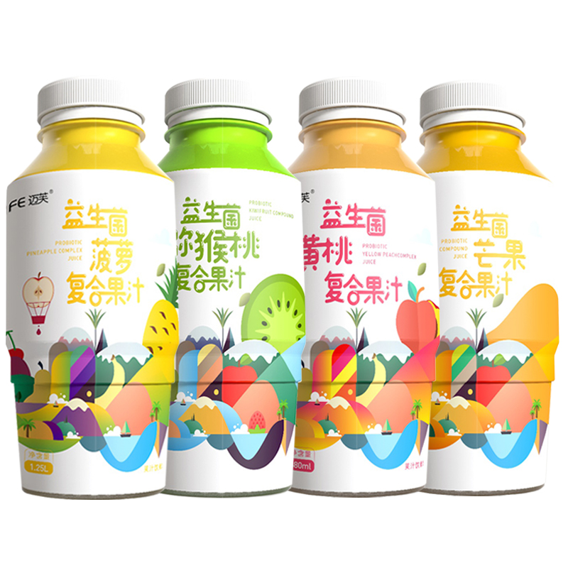 果汁饮料480ml×15瓶整箱包邮网红浓缩调酒级芒果蜜桃菠萝果汁纯 - 图3