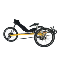 Tricycle detachable bike Recumbent T riding IX Recumbent T-style mobility RIMA-leisure R disc brake bicycle recumbent
