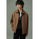 Suede jacket casual thickened workwear short style