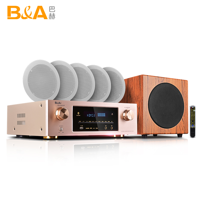 家庭影院音响套装家用天花客厅吊顶电视音箱 5.1 吸顶 X5 巴赫 A & B 家庭影院音响套装家用天花客厅吊顶电视音箱 5.1 吸顶 X5 巴赫 A & B