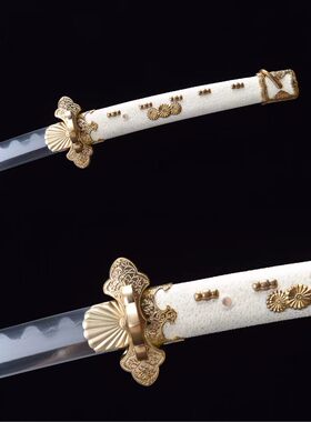 龙泉刀剑武士刃木质太刀居合刀练习刀逆刃刀未开刃