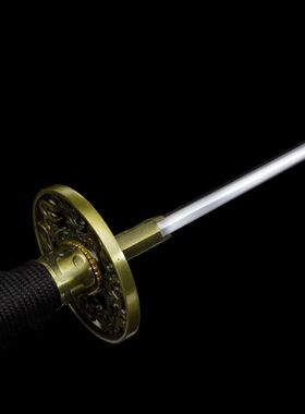 龙泉刀剑武士刃太刀日本鬼泣长款打刀阎魔刀刀具防身冷兵器未开刃