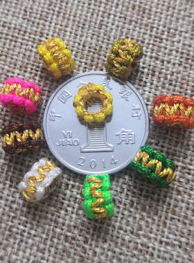 diy编织配饰金线平结手绳