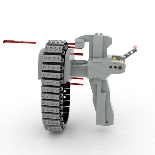 小小工程师国产机器人积木电动工程机械组模型科技拼装速射枪套装 - 图0