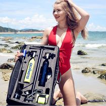 QDWETS0 5L WATER LUNG RESPIRATOR LONG PROFESSIONAL OXYGEN TANK DIVING GAS CYLINDER EQUIPPED CROSS BORDER