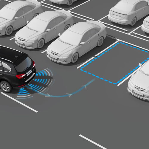 蜂鸣报警如原车倒车雷达前后置4/6/8探头无显示盲区探测防撞系统