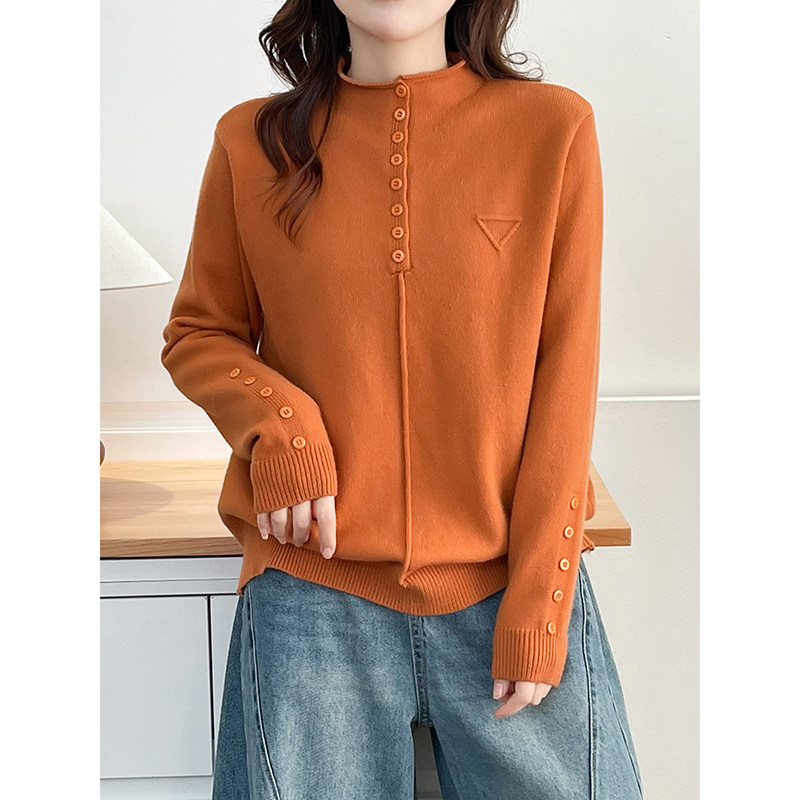 翠袖大码女装韩系本命年红色毛衣冬季新年款半高领针织衫打底上衣,淘宝优惠券,粉丝福利购,淘宝优惠卷