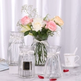 Прозрачное глянцевое скандинавское современное и минималистичное украшение для гостиной, свежий цветочный горшок в форме цветка