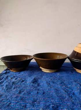 民俗老物件怀旧收藏老土碗旧碗农村酒碗旧货杂项老东西道具摆件