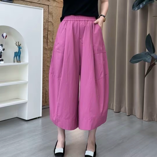 Summer ແບບໃຫມ່ຄົນອັບເດດ: ແອວ elastic pants ບາດເຈັບແລະ