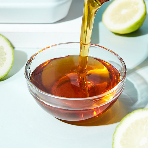 广禧金黄糖浆2.5kg 黄金冰糖鸭屎香手打柠檬茶专用咖啡奶茶店果糖 - 图0