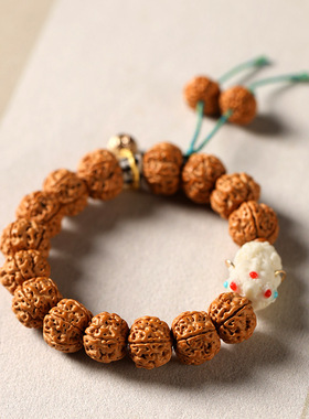 高油爆肉矮桩金刚菩提手串手链男