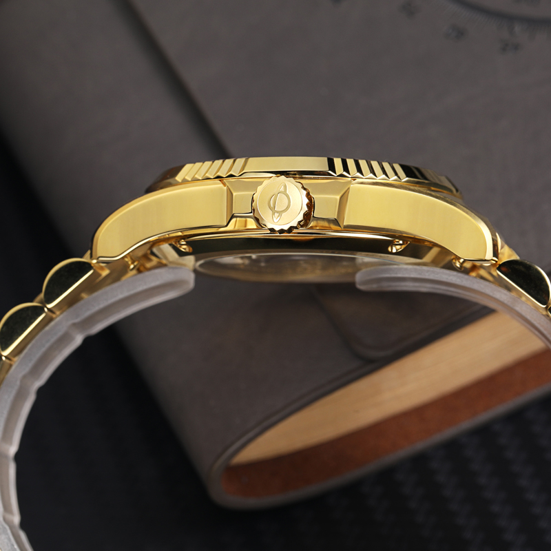 Enicar英纳格官方正品全自动瑞士手表男机械表气质金表男士手表