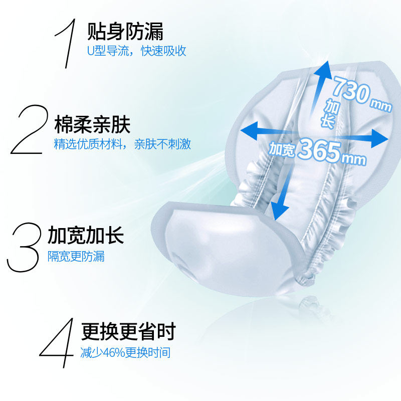 千芝雅成人纸尿片葫芦型蝴蝶片男女老年老人用隔尿垫加大号XL整箱,淘宝优惠券,粉丝福利购,淘宝优惠卷