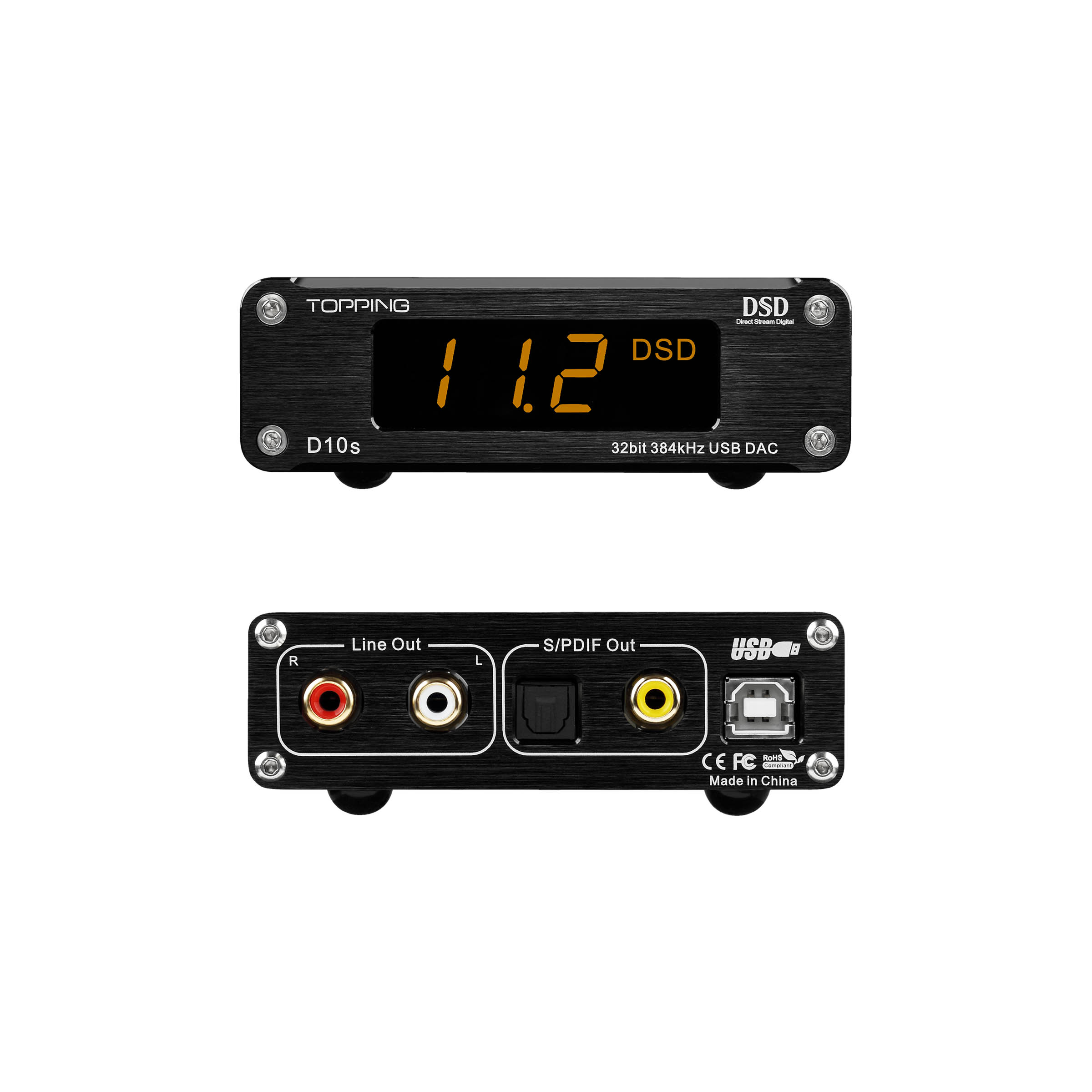 新品TOPPING拓品D10s桌面HIFI发烧USB解码器ES9038Q2M 硬解DSD256-广州 新品TOPPING拓品D10s桌面HIFI发烧USB解码器ES9038Q2M 硬解DSD256-广州