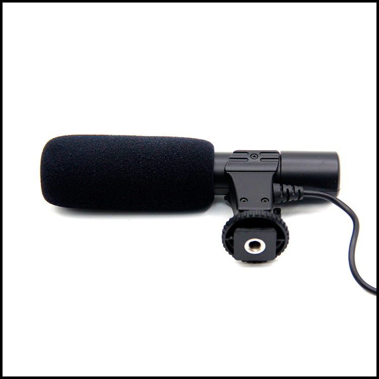 包邮 MIC-01单反相机DV立体声麦克风摄影机专业采访新闻录音话筒 - 图0