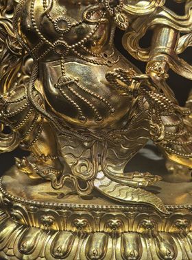 金刚手菩萨/恰那多杰/二臂金刚手菩萨/金刚手/15cm尼泊尔工艺佛像