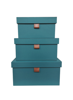 简约收纳北欧风皮质装饰盒